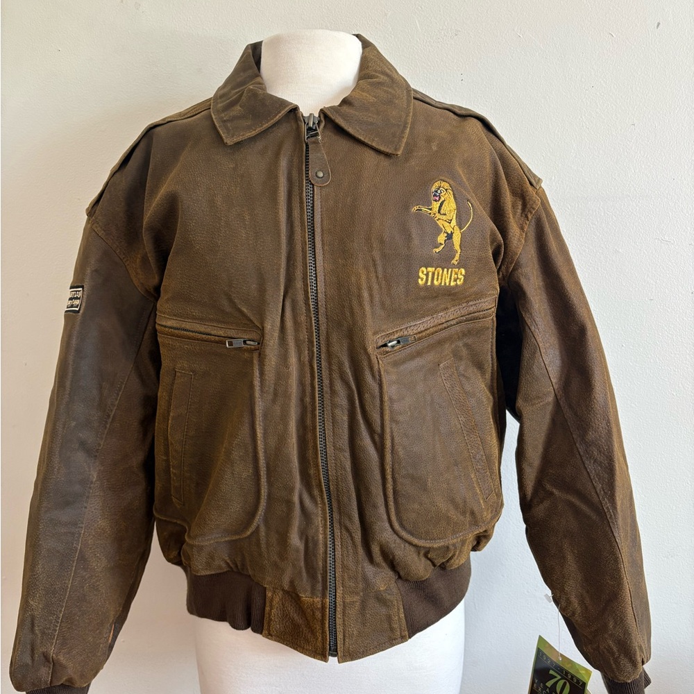 ROLLING STONES BRIDGES TO BABYLON TOUR BOMBER JACKET